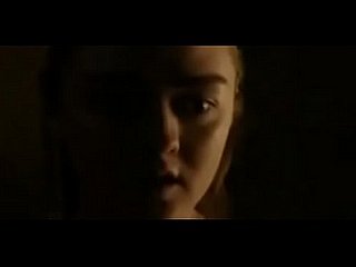 Maisie Williams (Arya Stark) Game of Thrones Sex-Szene (S08E02)