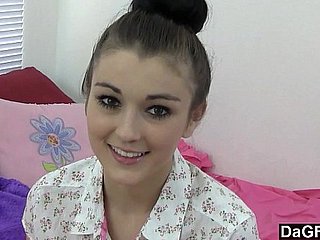Nervous Teen Does Porn For The First Time