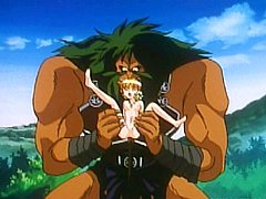 Cute hentai meisje gevangen en hard wetpussy geneukt door monster