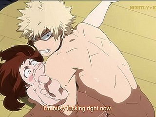 Bakugo ระยำ Uraaraka จาก Academia