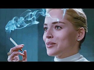 沙龙·斯通（Sharon Stone） - 基本本能（Upskirt）