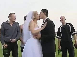 Bride public fuck contain wedding