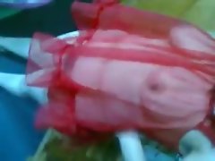chubby arab on touching lingerie fucked