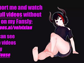X-rated naakte meesteres danst (3D HENTAI)