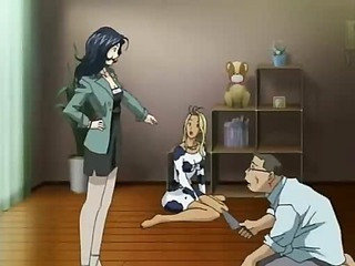 Hentai gijzelaar werd geneukt voordat menigte