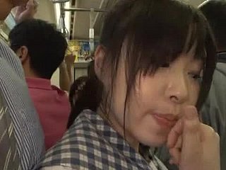 Japanese student gets say no to throb pussy fingered on every side a cram