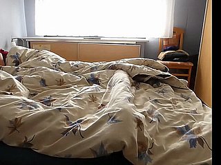 My mummy masturbates less all round largeness legs